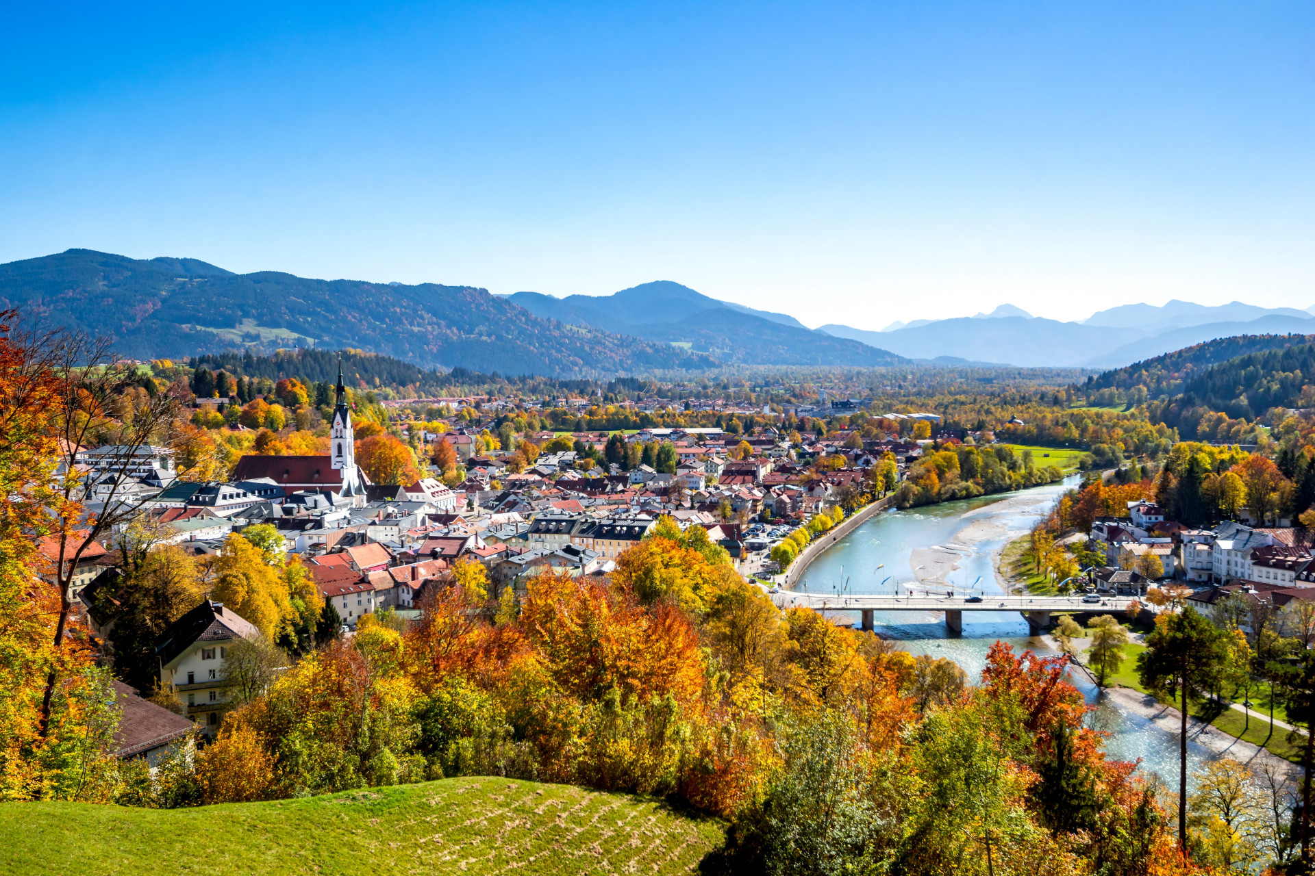 Bad Tölz von oben